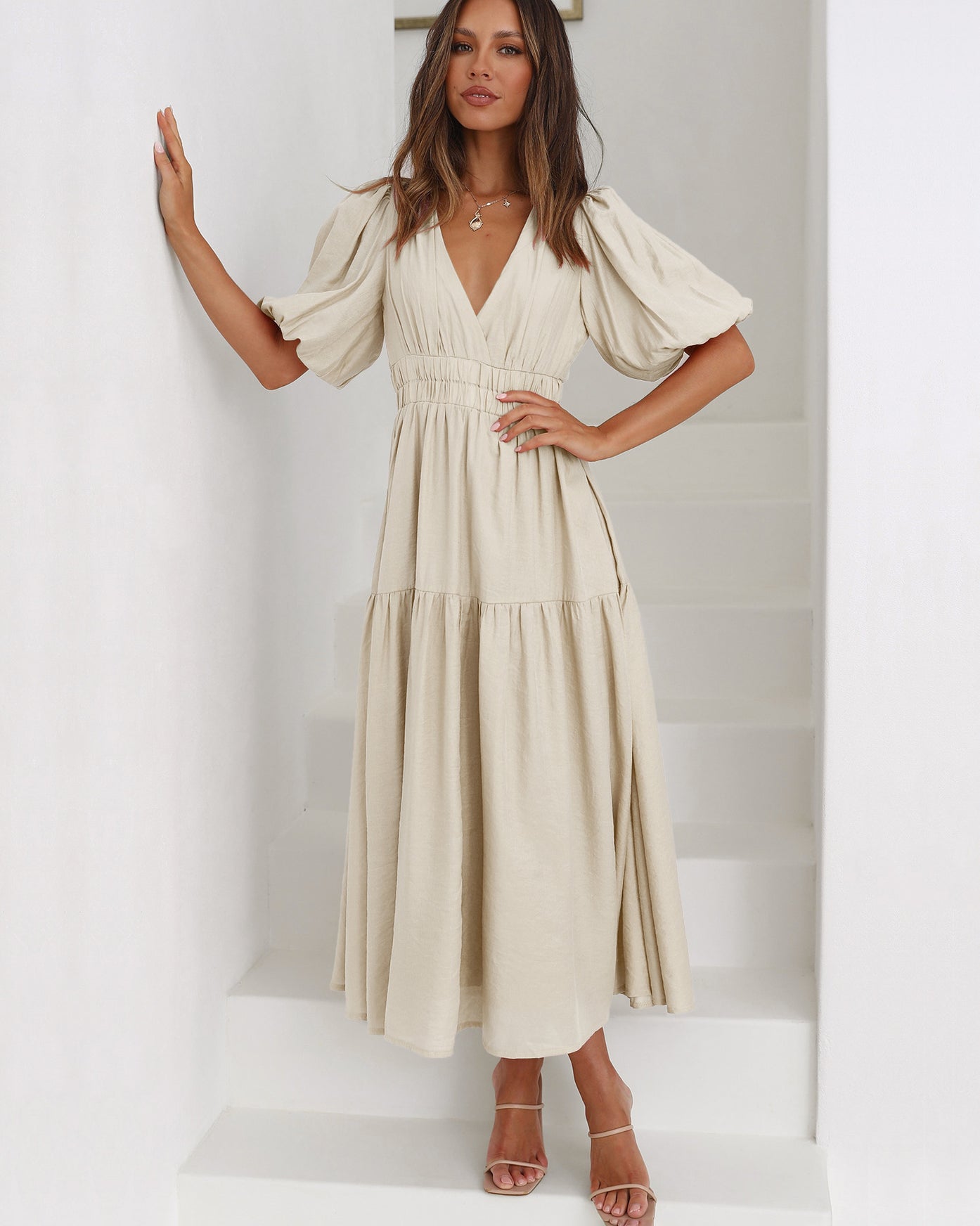 Lucilia™ | Haljina Sophisticated s Volanima (Gotovo Rasprodano)