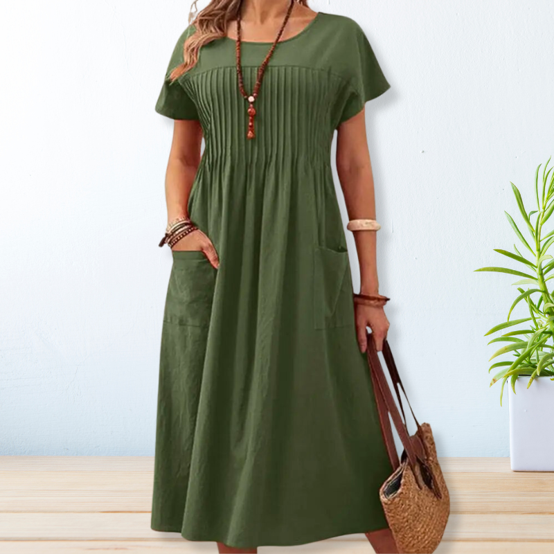 Ezra™ | Chic Midi Haljina (Gotovo Rasprodano)