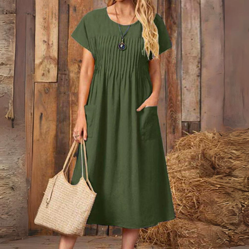 Ezra™ | Chic Midi Haljina (Gotovo Rasprodano)
