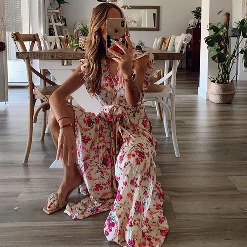 Dahlys™ | Maxi haljina Luxe Blossom