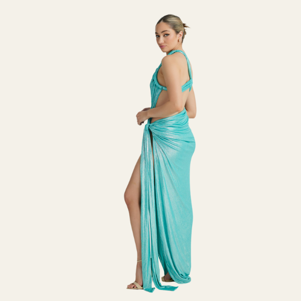 Isabella | Cannes Metalik Haljina