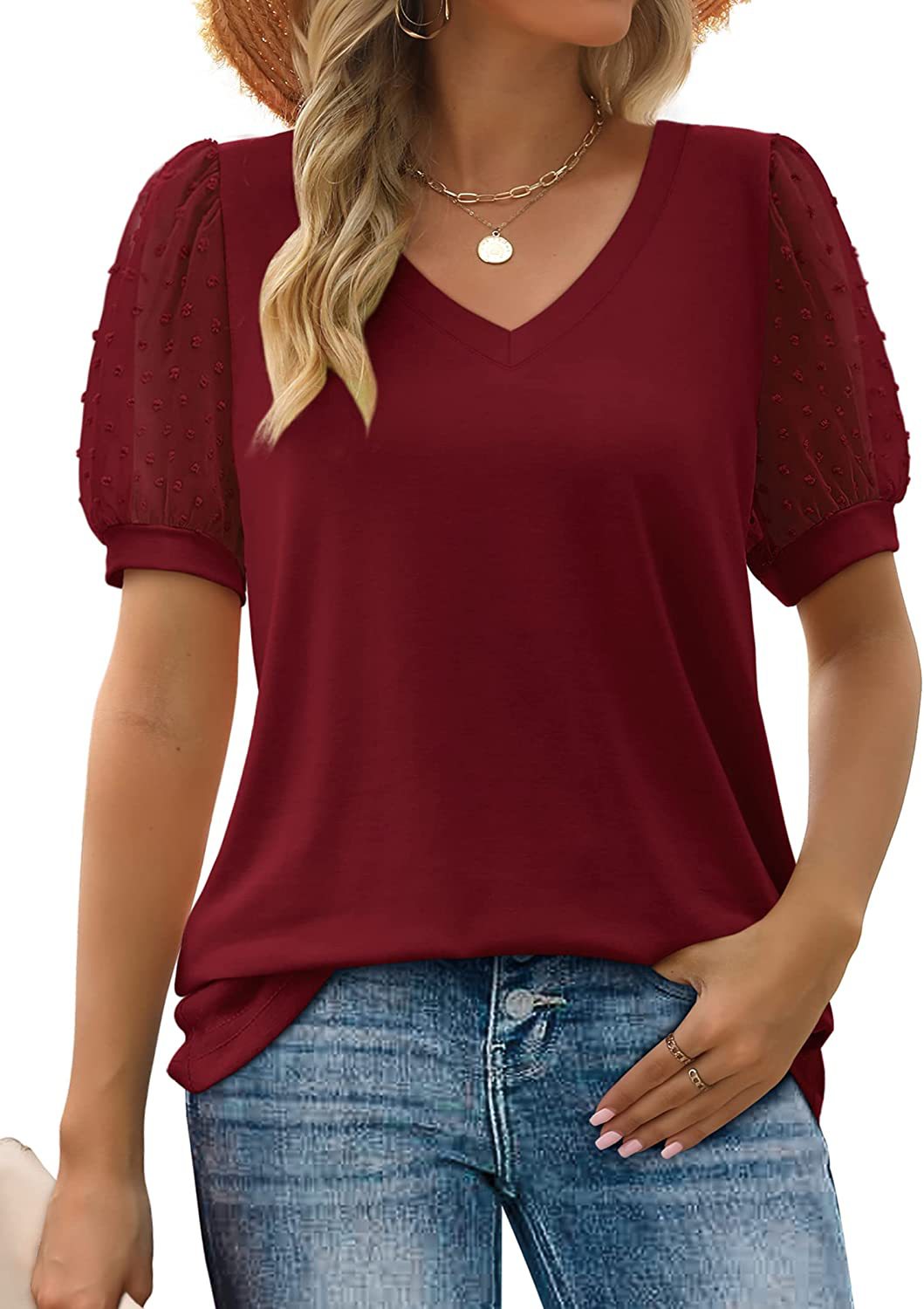 Grace™ | Elegantni Top s V-Izrezom
