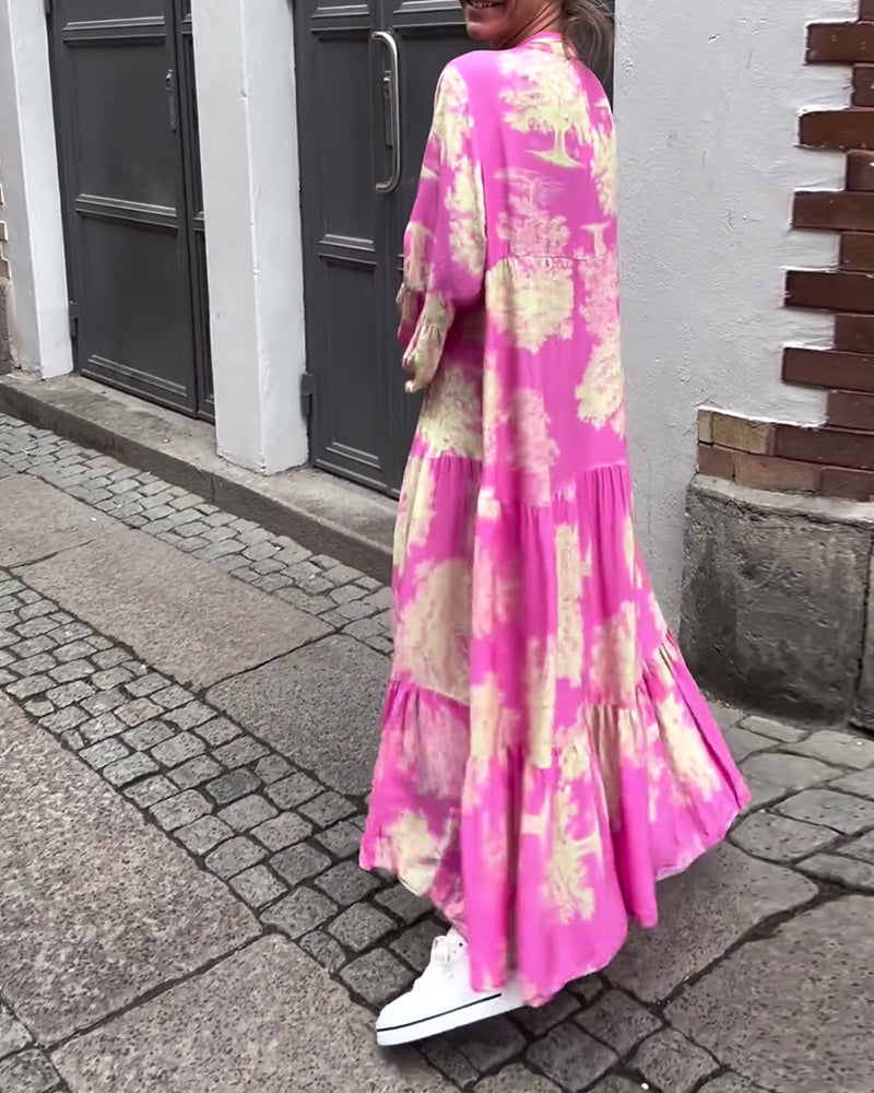 Evella™ | Maxi Duga Haljina Flowy (Gotovo Rasprodano)
