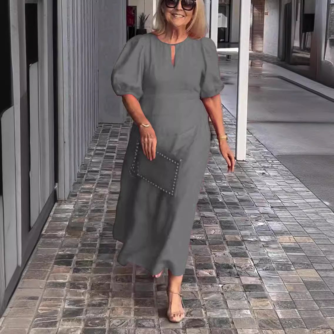 Carlisse™ | Chic haljina s napučenim rukavima (Gotovo rasprodano)