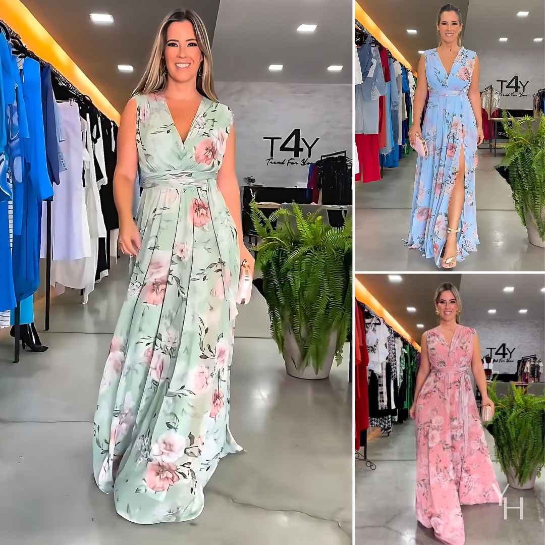 Elaria™ | Luksuzna Maxi Haljina Chic (Gotovo Rasprodano)
