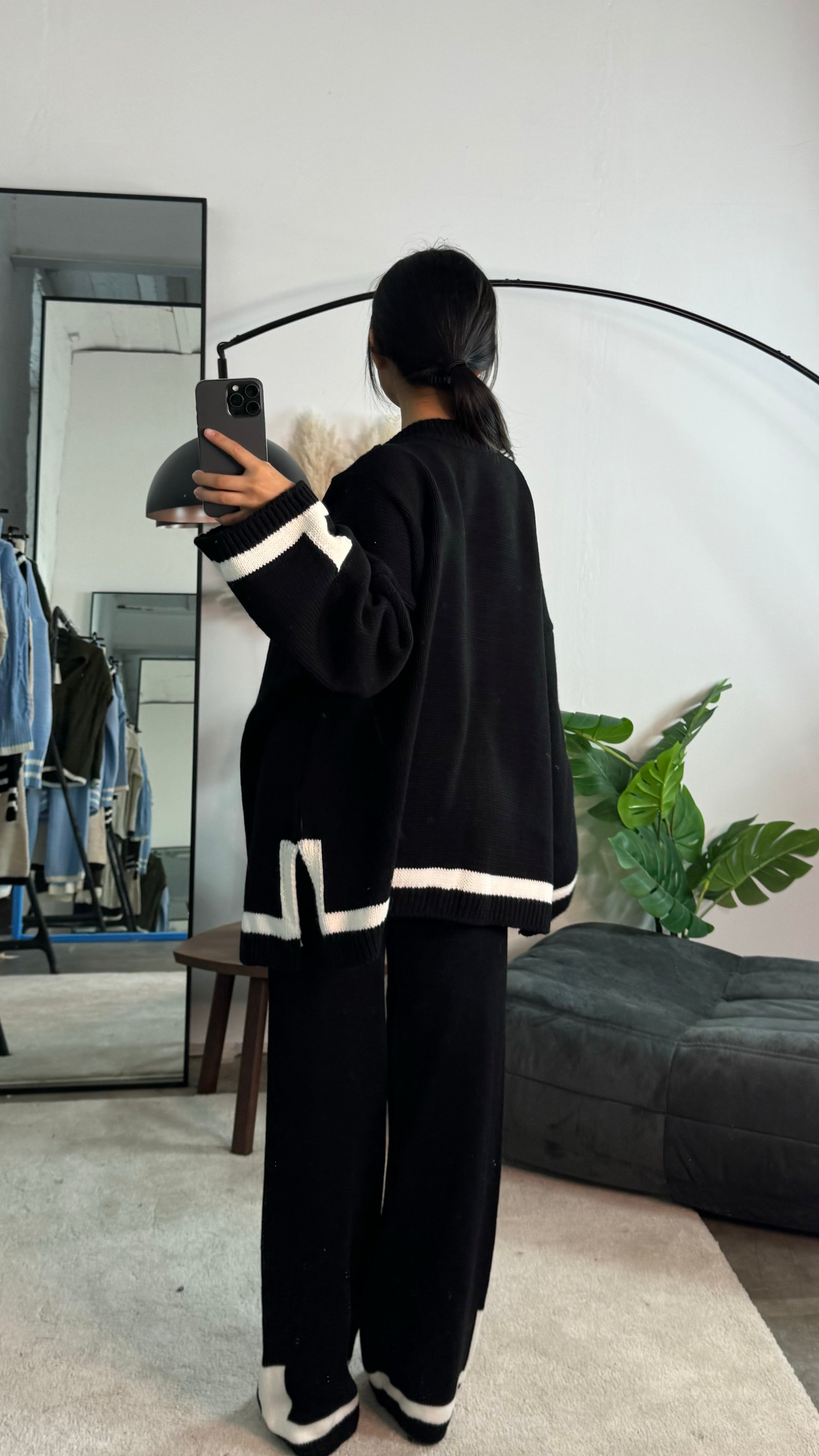 Naelle™ | Loungewear set s luksuznim kontrastnim rubom