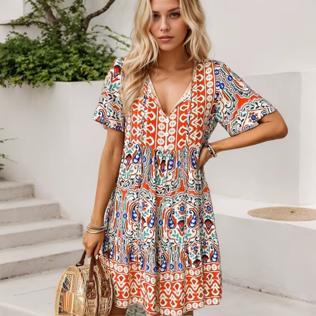 Jasira™ | Midi Chic Luxe Haljina (Gotovo Rasprodano)
