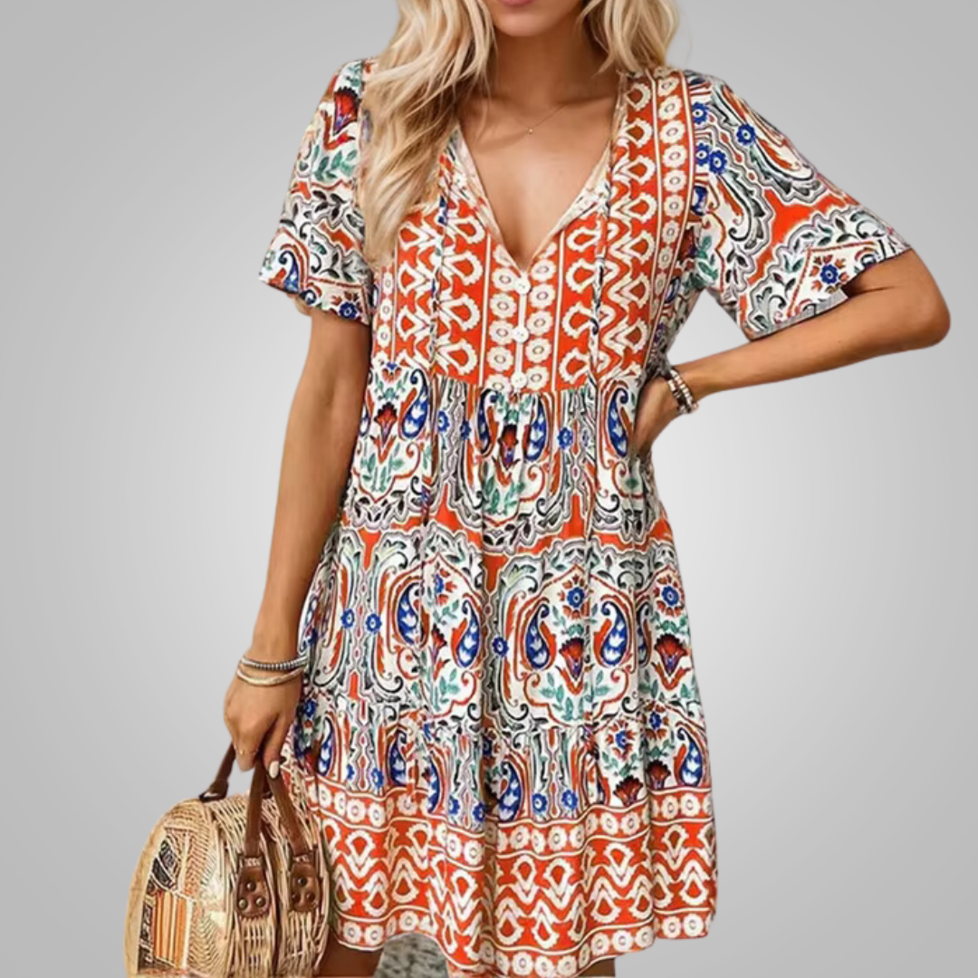 Jasira™ | Midi Chic Luxe Haljina (Gotovo Rasprodano)