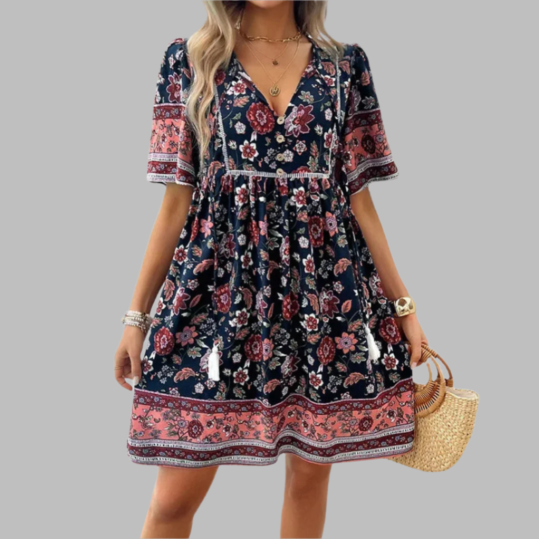 Wrenlia™ | Midi Chic Haljina (Skoro Rasprodano)