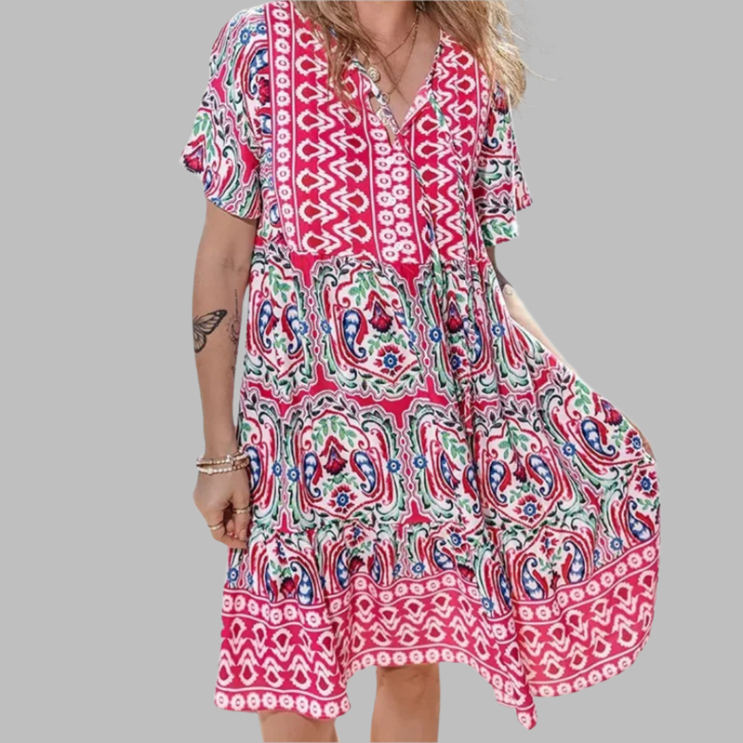 Jasira™ | Midi Chic Luxe Haljina (Gotovo Rasprodano)