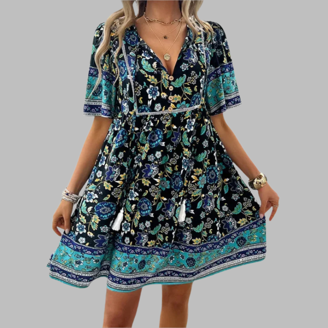 Wrenlia™ | Midi Chic Haljina (Skoro Rasprodano)