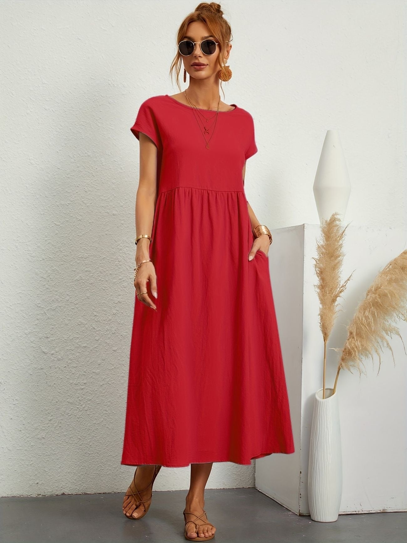 Hilleya™ | Casual Chic Haljina (Gotovo Rasprodano)