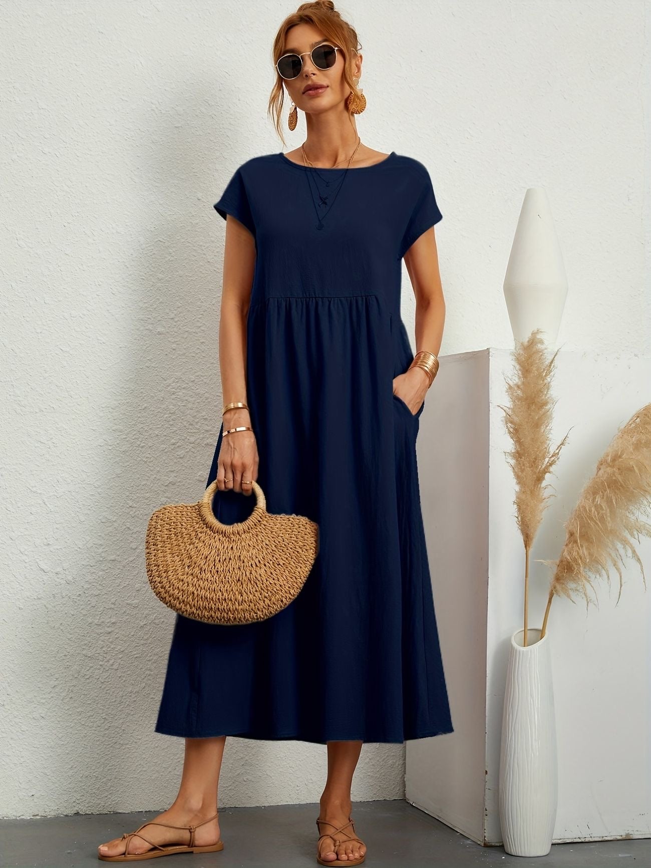 Hilleya™ | Casual Chic Haljina (Gotovo Rasprodano)