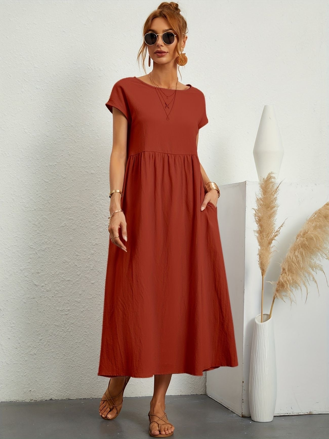 Hilleya™ | Casual Chic Haljina (Gotovo Rasprodano)