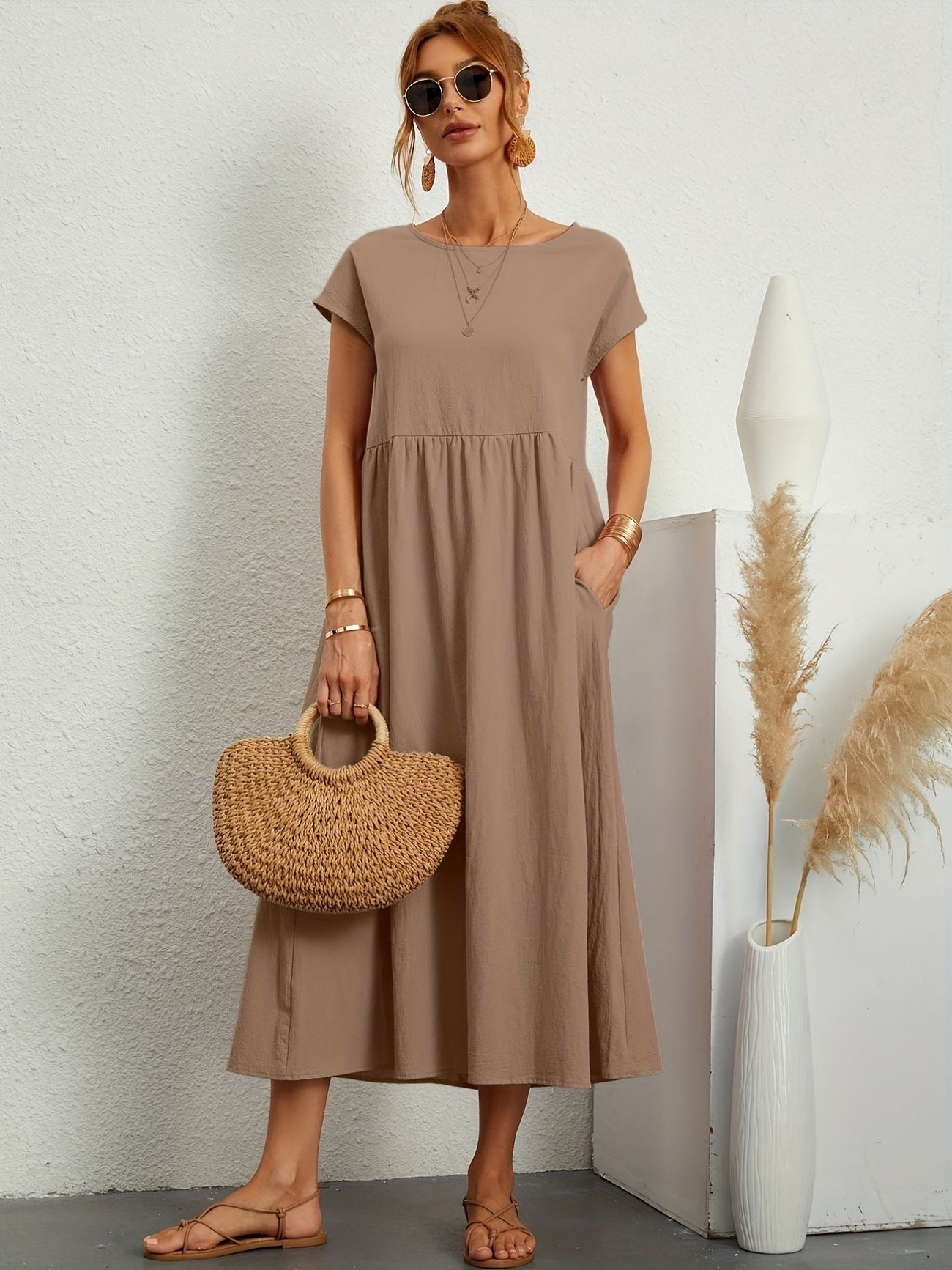 Hilleya™ | Casual Chic Haljina (Gotovo Rasprodano)
