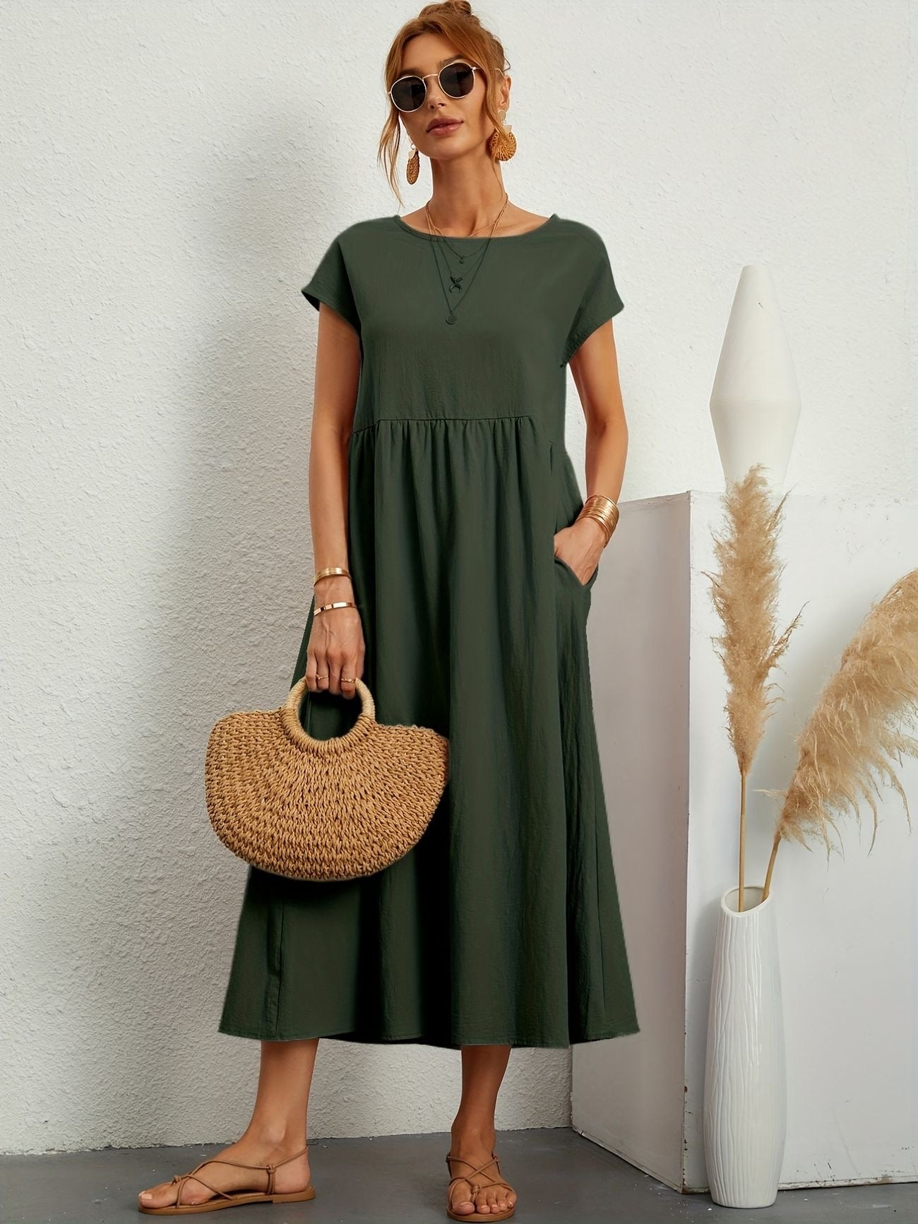Hilleya™ | Casual Chic Haljina (Gotovo Rasprodano)