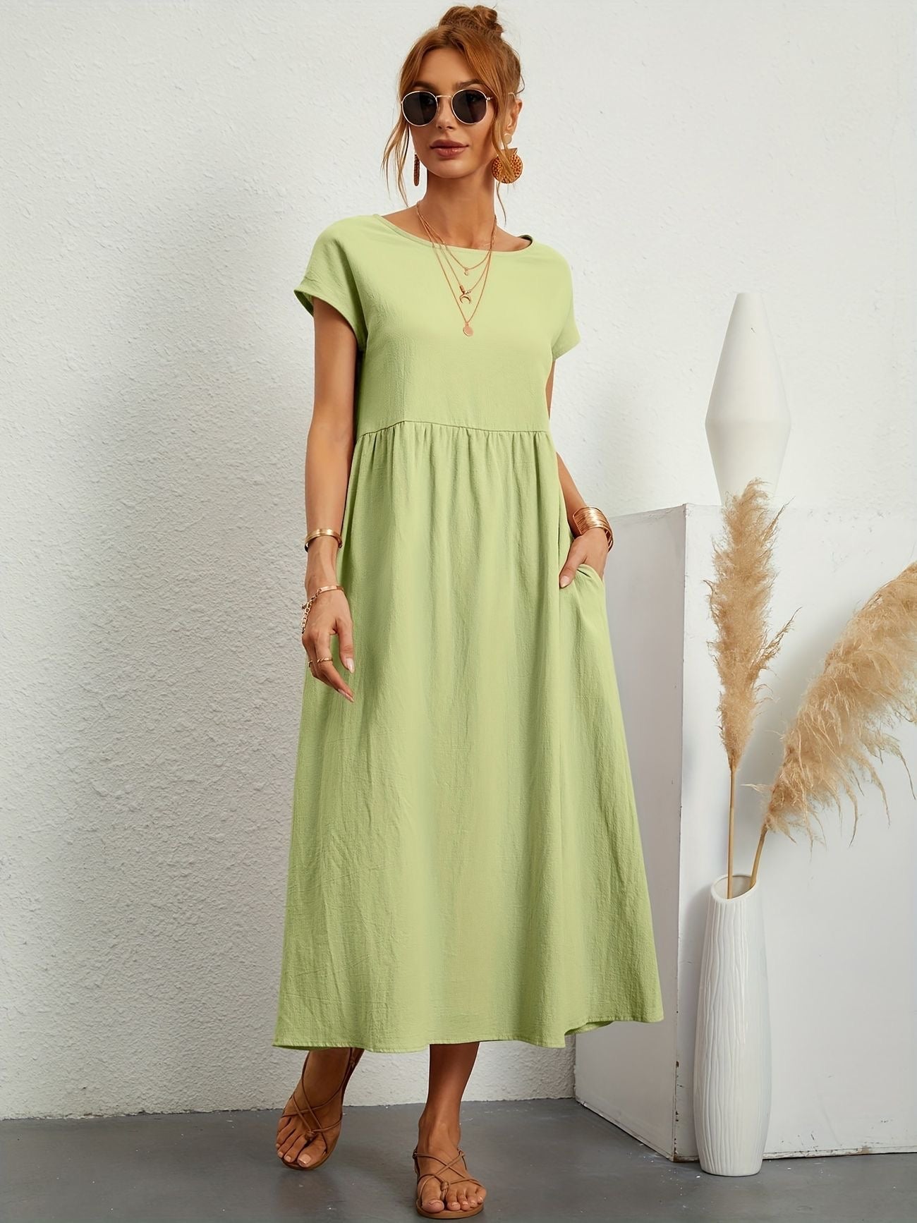 Hilleya™ | Casual Chic Haljina (Gotovo Rasprodano)