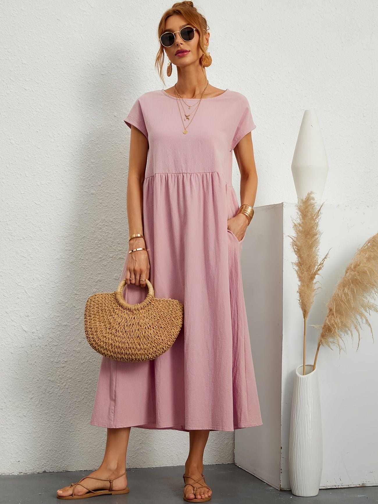 Hilleya™ | Casual Chic Haljina (Gotovo Rasprodano)