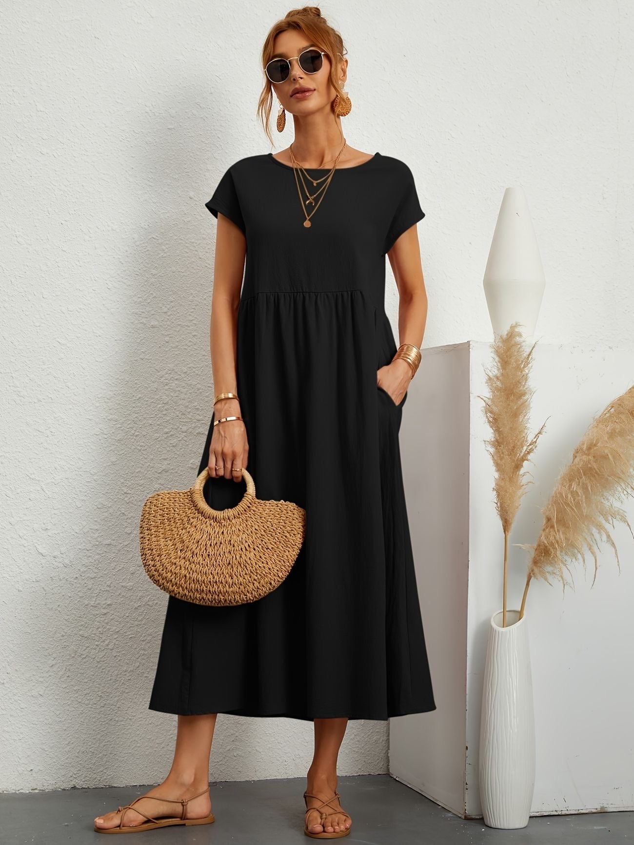Hilleya™ | Casual Chic Haljina (Gotovo Rasprodano)