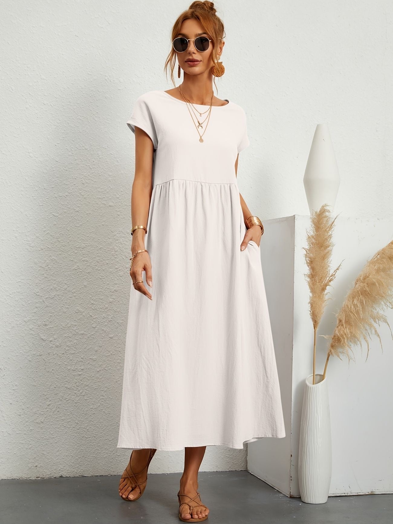 Hilleya™ | Casual Chic Haljina (Gotovo Rasprodano)