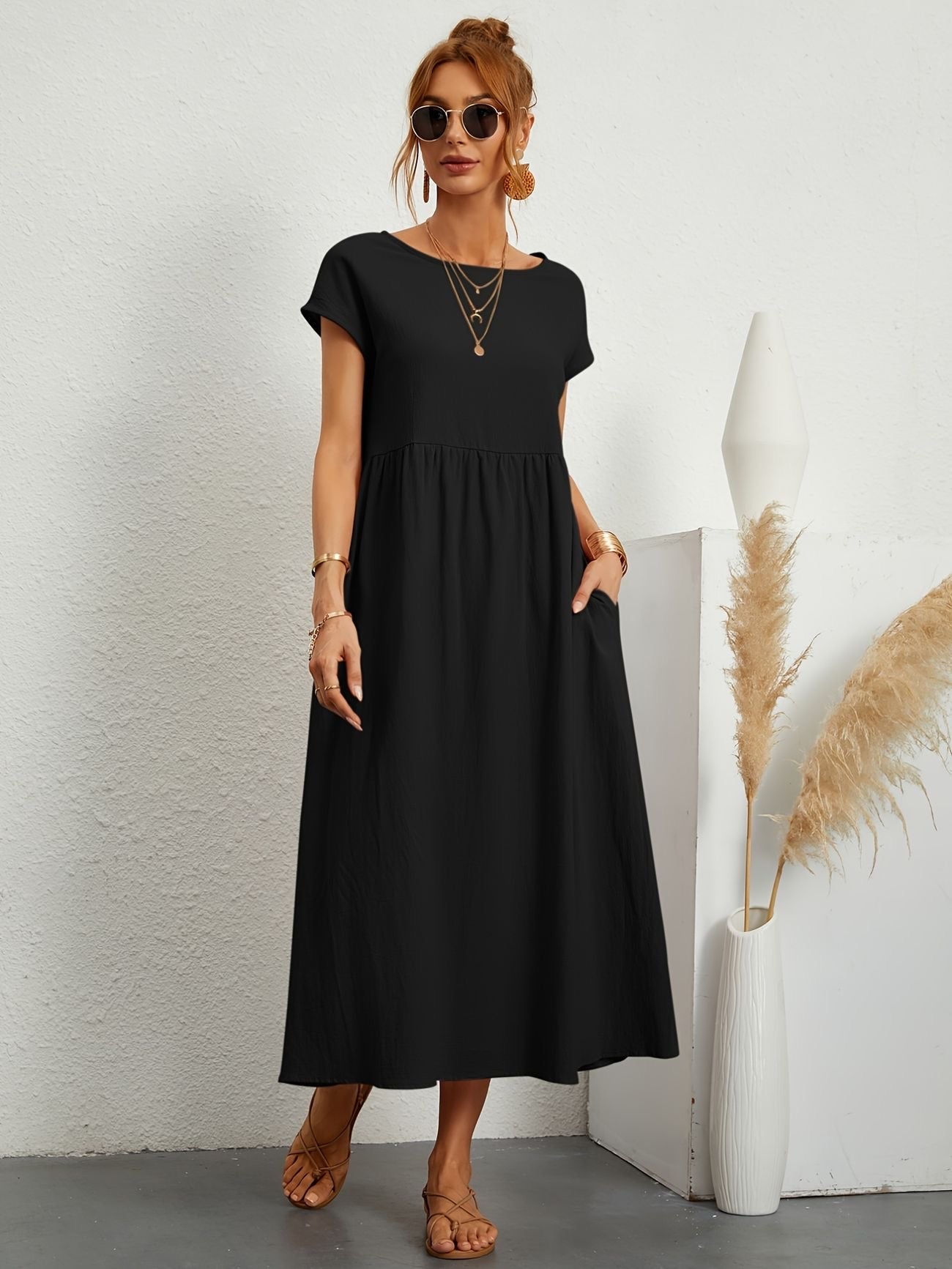 Hilleya™ | Casual Chic Haljina (Gotovo Rasprodano)