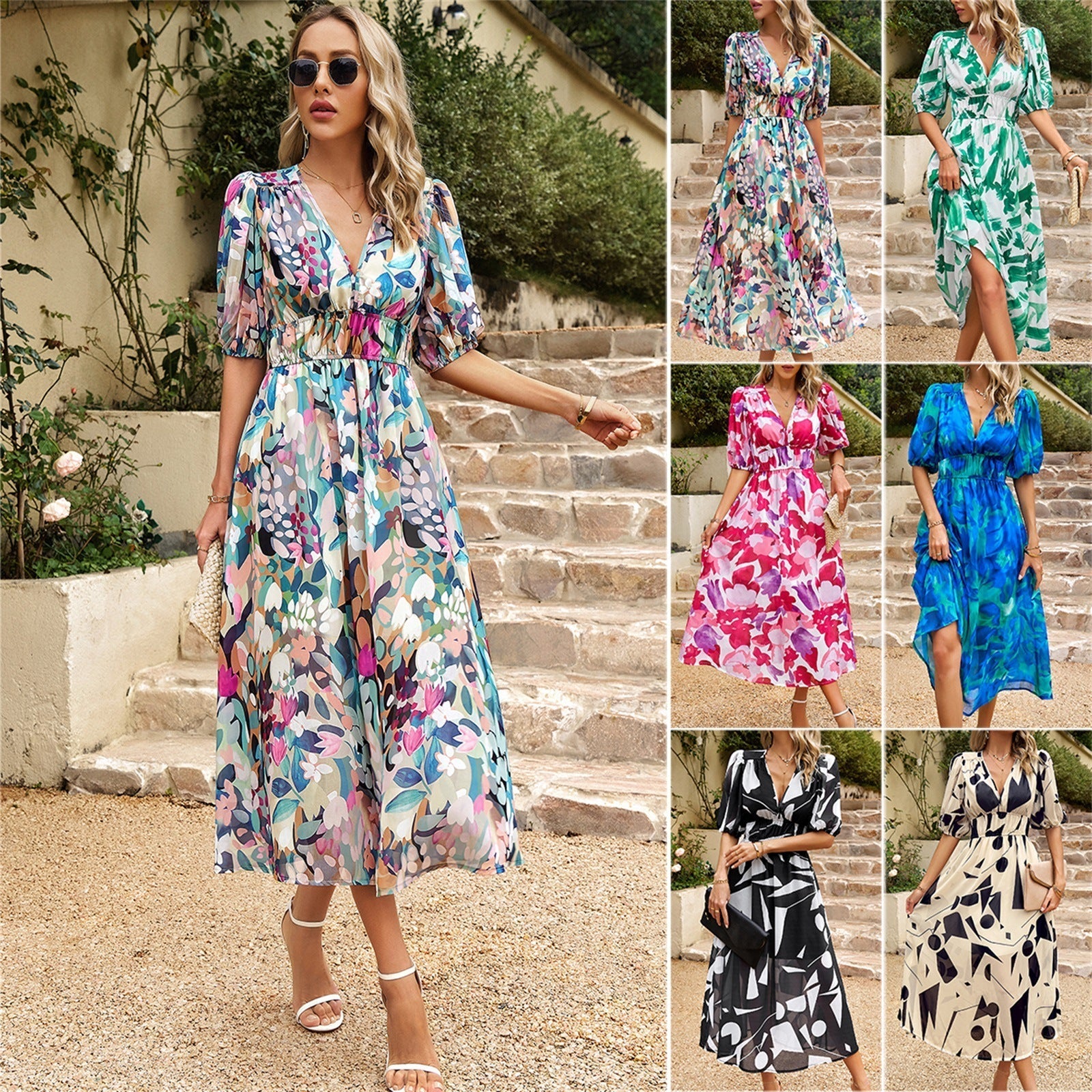 Minora | Elegantna Cvjetna Haljina