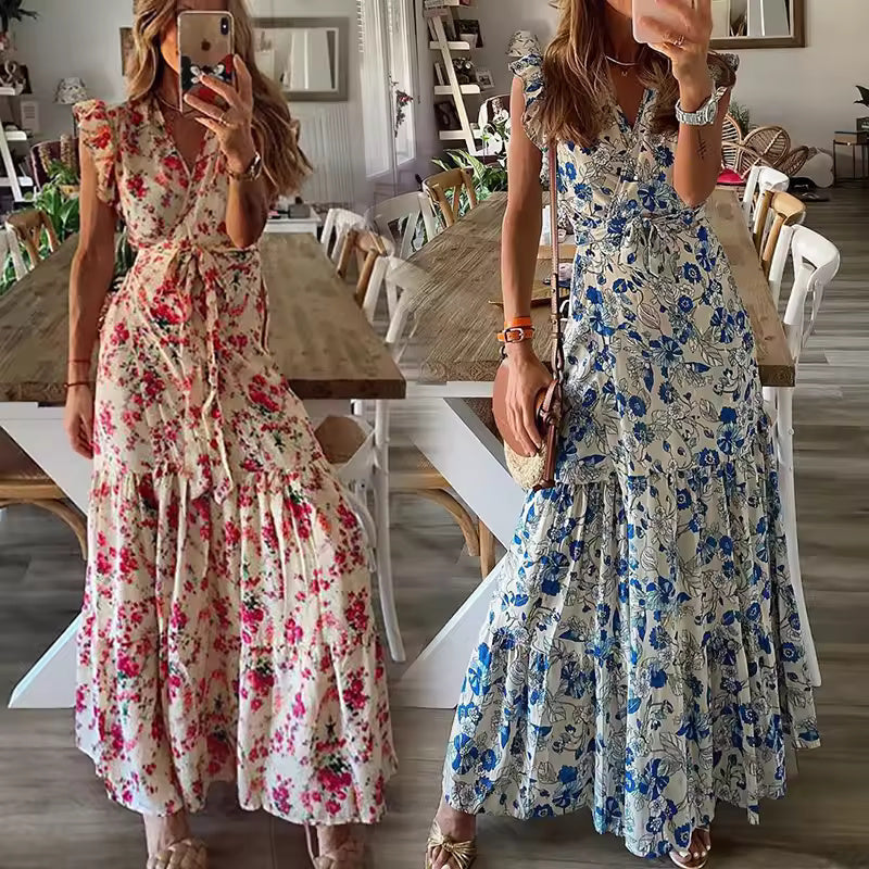 Dahlys™ | Maxi haljina Luxe Blossom