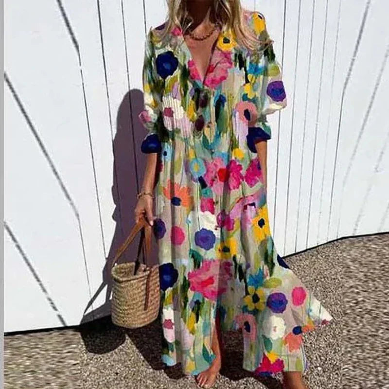 Evaneline™ | Maxi Boho Luxe Haljina (Gotovo rasprodana)
