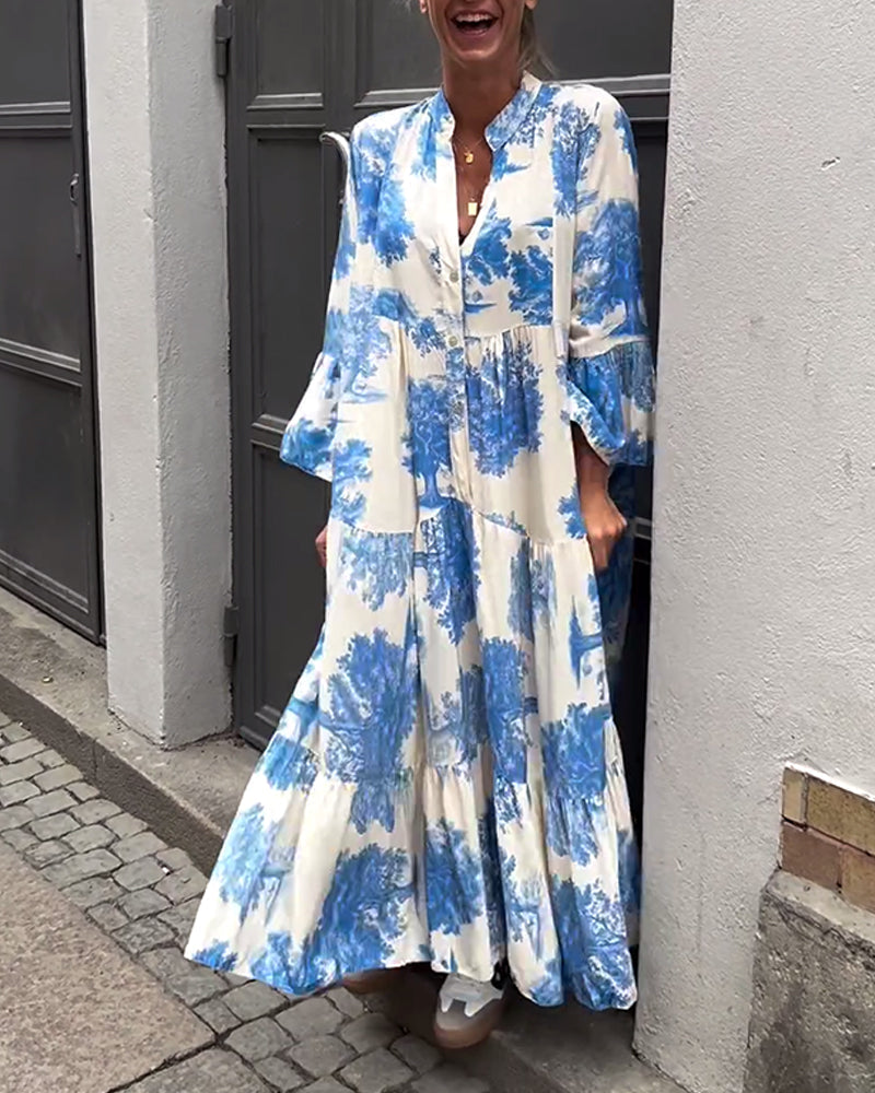 Evella™ | Maxi Duga Haljina Flowy (Gotovo Rasprodano)