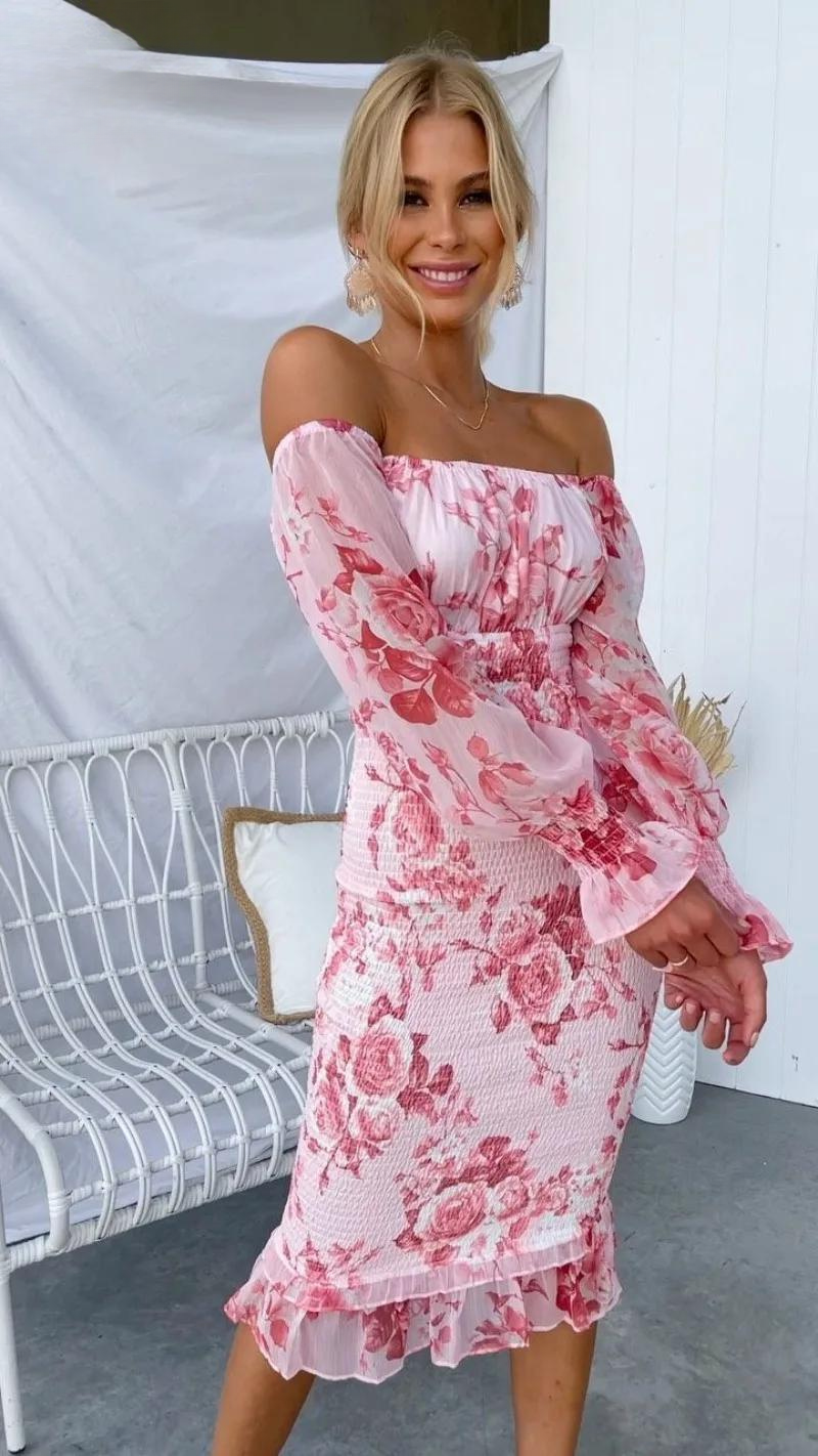 Kalila™ | Luxe Midi Haljina Silueta (Ograničena Količina)