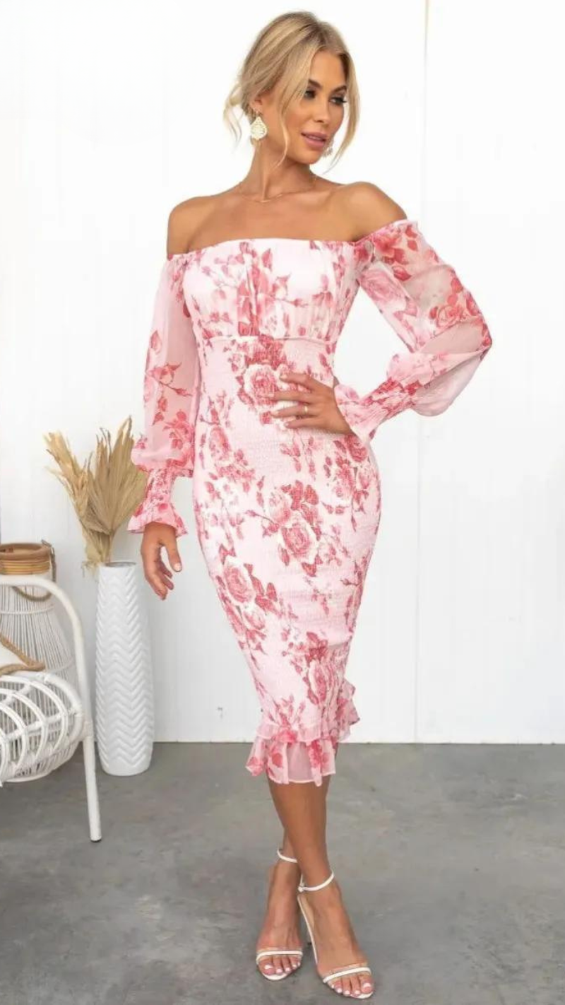Kalila™ | Luxe Midi Haljina Silueta (Ograničena Količina)