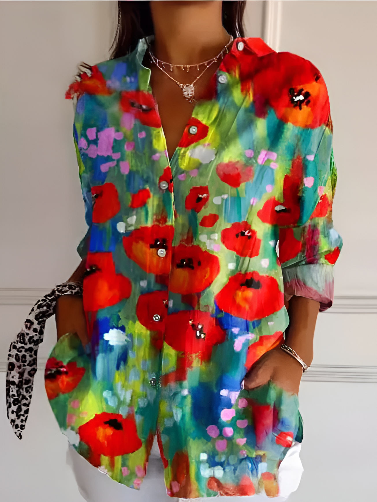 Martine™ | Obrađena i Rafinirane Bluze