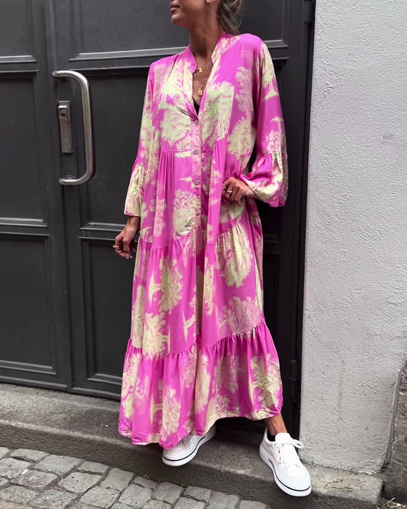 Evella™ | Maxi Duga Haljina Flowy (Gotovo Rasprodano)