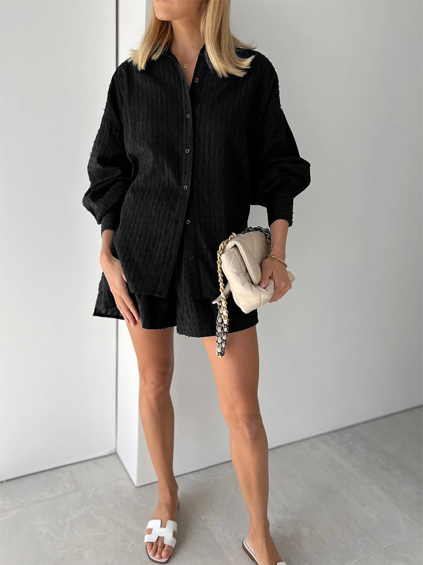 Lowen™ | Elegantni Set Košulje i Kratkih Hlača
