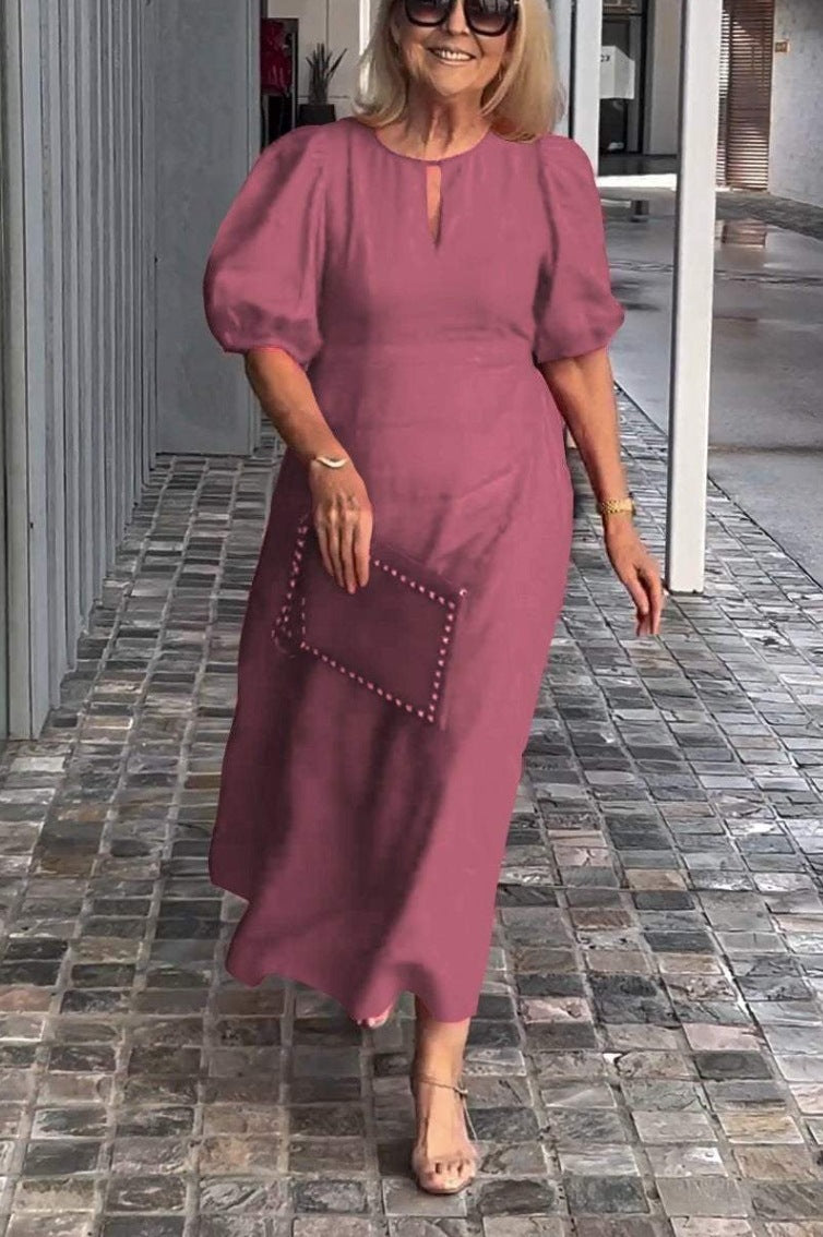 Carlisse™ | Chic haljina s napučenim rukavima (Gotovo rasprodano)
