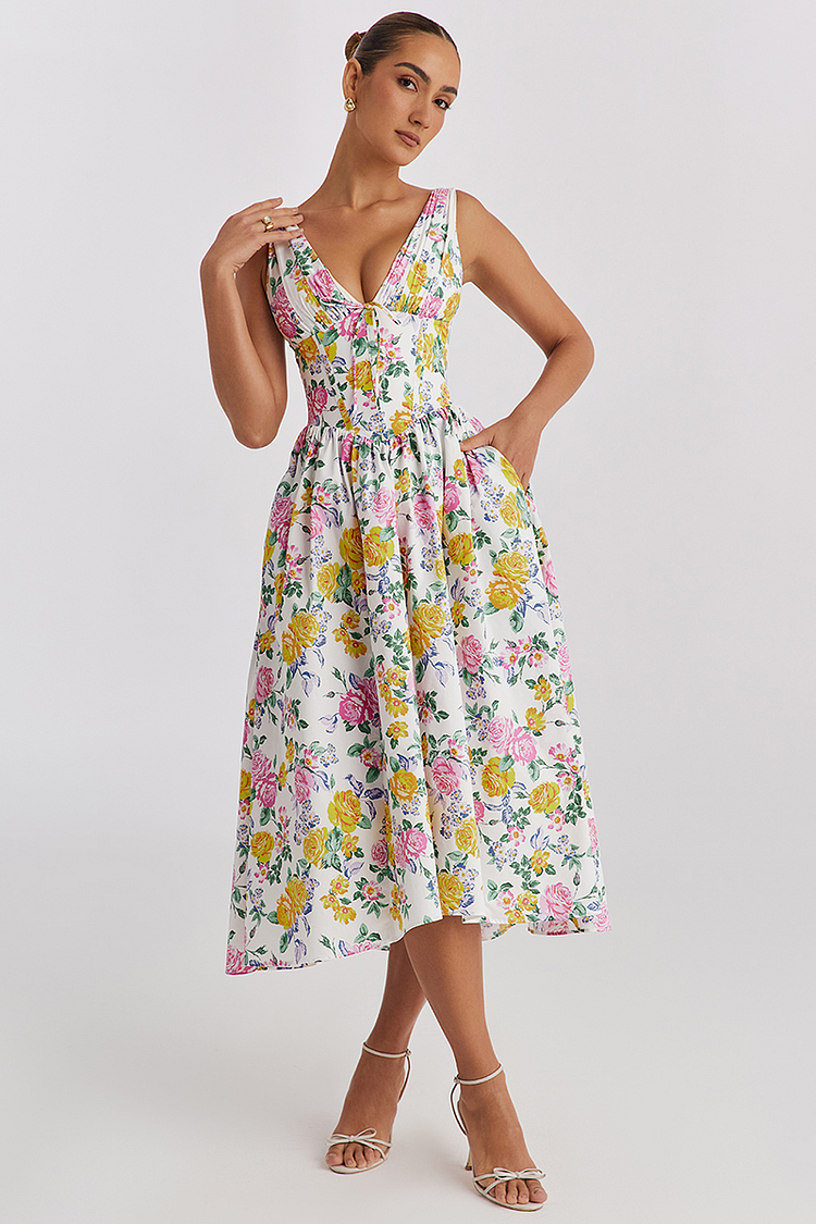 Tishara™ | Elegantna Midi Haljina (Gotovo)