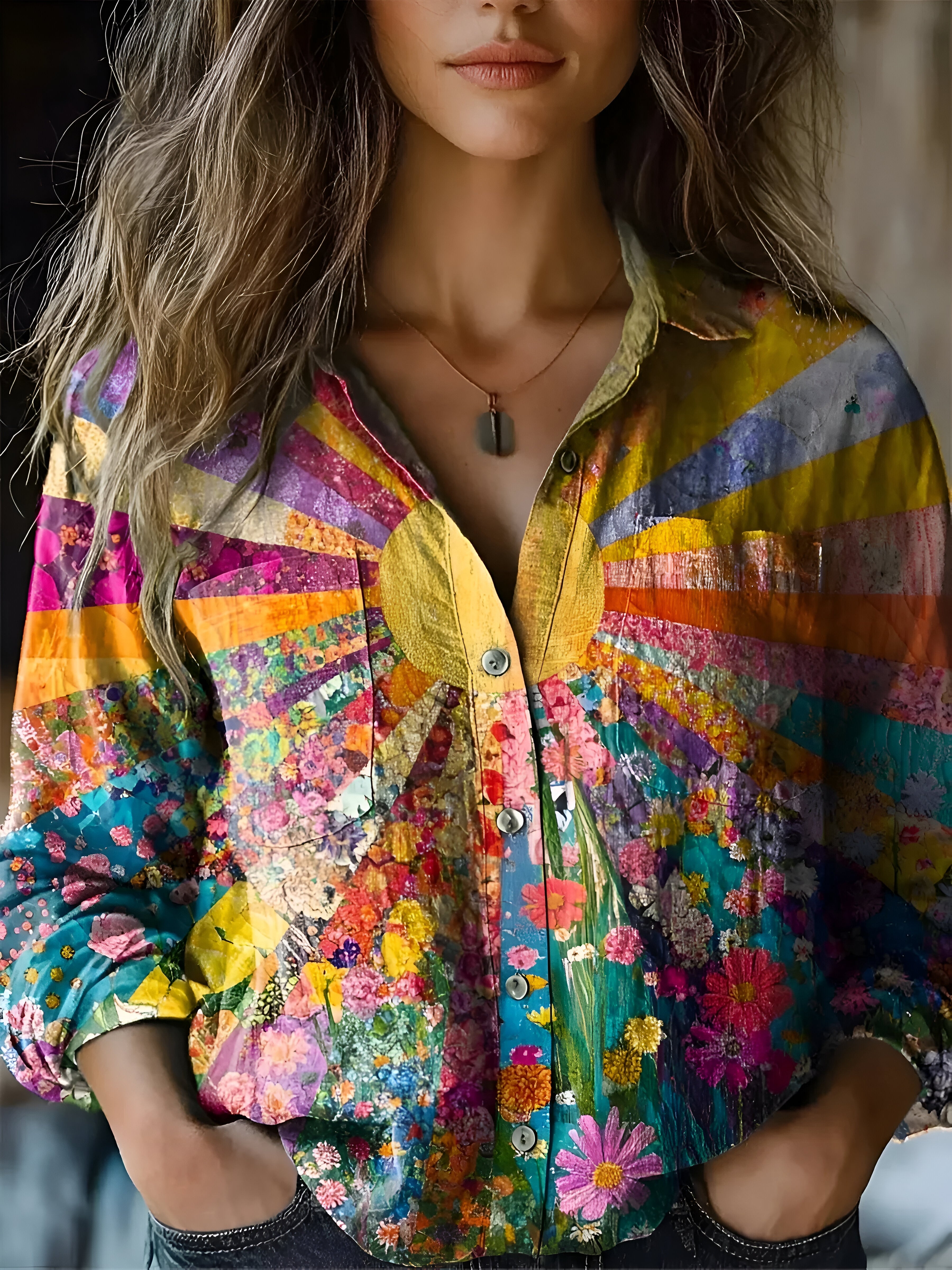 CHAR™ | Bluza Inspirirana Suncokretom