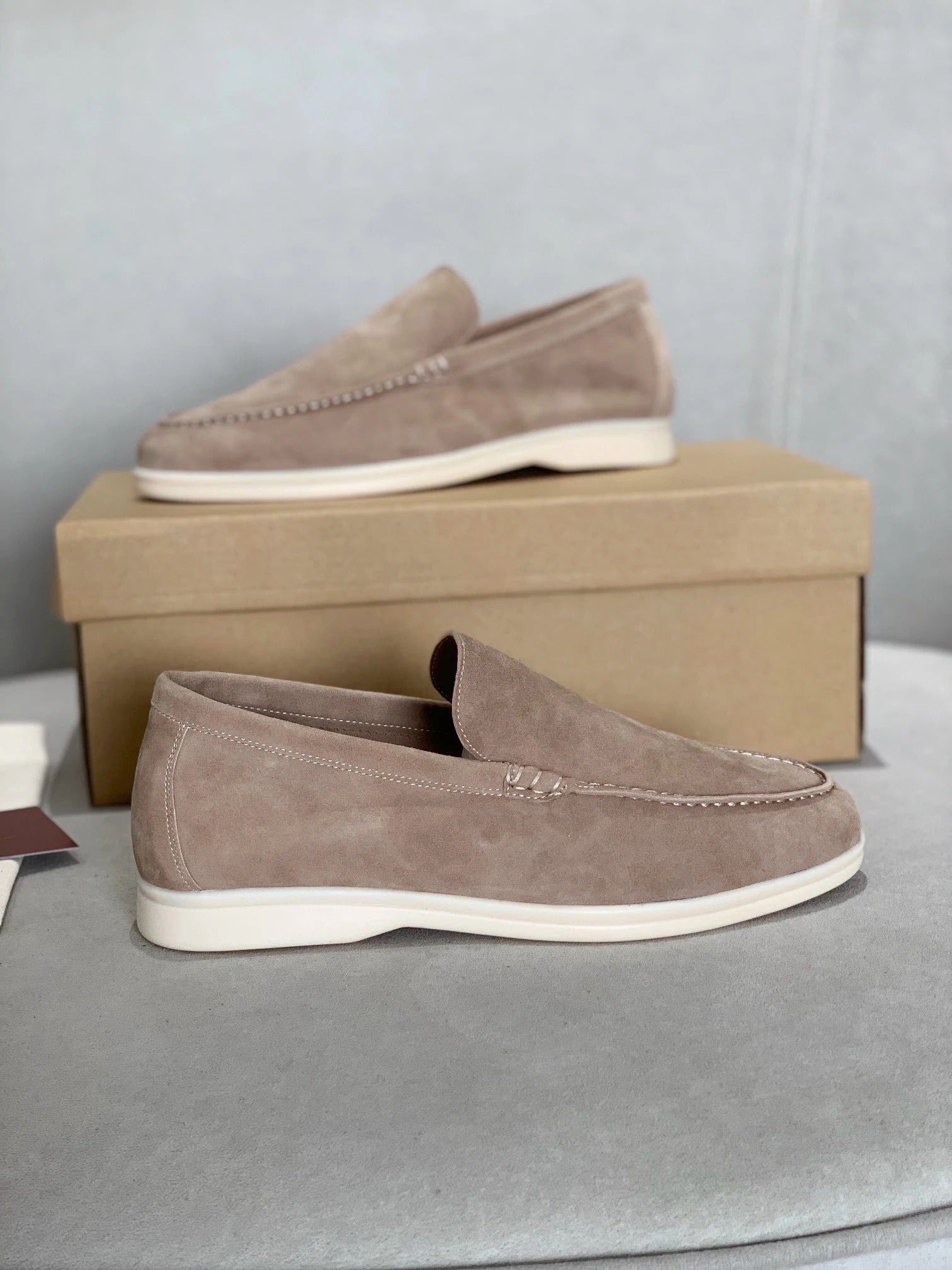 Dave™ | Muške papuče od suede kože