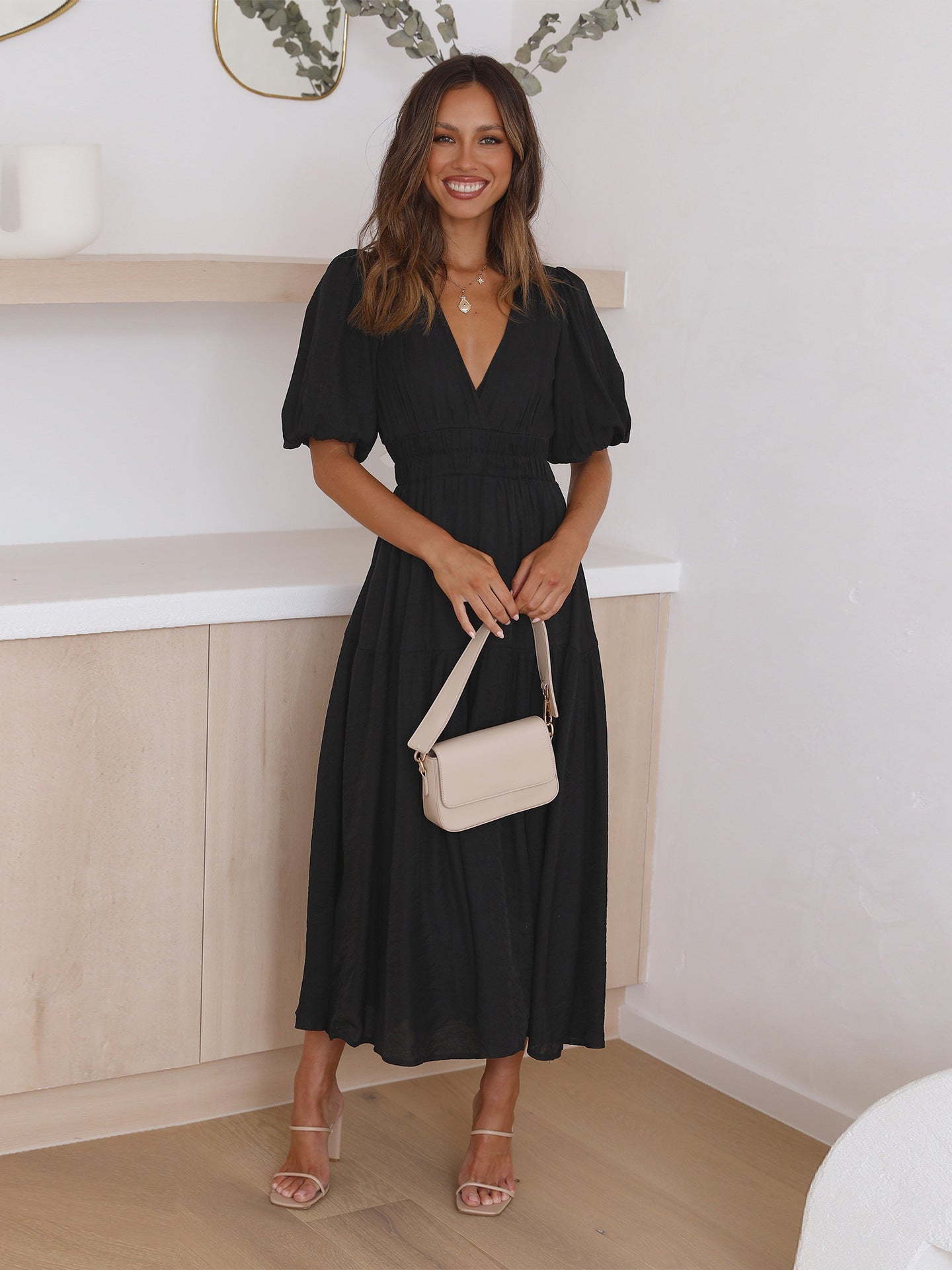 Lucilia™ | Haljina Sophisticated s Volanima (Gotovo Rasprodano)