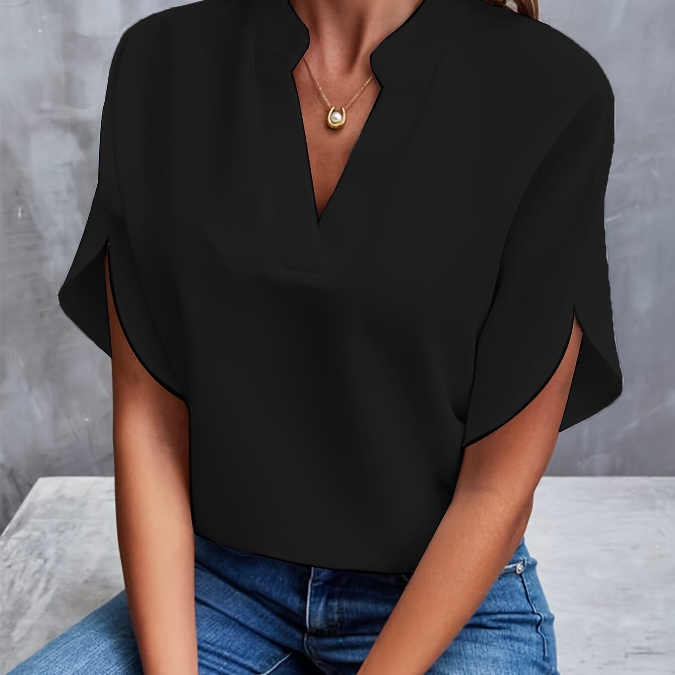 Lucien Amsterdam™ | Elegante Blouse