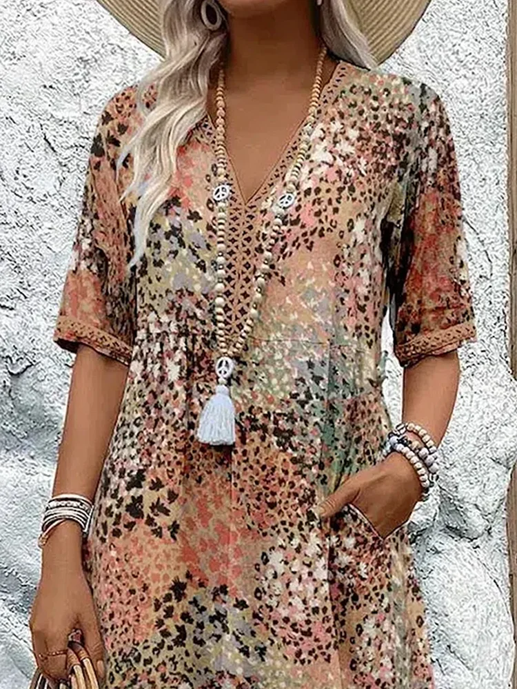 Chantelle™ | Vibrant Midi Haljina (Gotovo rasprodano)